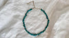 American Turquoise Necklace. Southwest Style Jewelry. Handmade Sterling Silver Choker. 1252