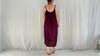 Mexican Gauze Sundress. Aubergine.