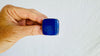 Lapis Lazuli Silver Ring. Adjustable. Sterling Silver. 0715