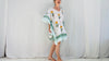 All Cotton Block Print Kaftan from India. Breezy Dress and Cover-Up.