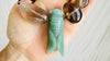 Aventurine Cicada and Smoky Quartz Pendant Necklace. Medicine Necklace. 2316