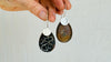 Septarian Jasper Earrings. Sterling Silver. 2348