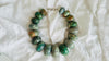 Mayan Guatemalita Jade Ceremonial Necklace. Guatemalan Made Beads.