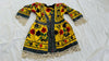 Vintage Uzbek Suzani Silk Embroidered Coat.