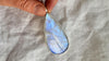 Rainbow Moonstone and Silver Pendant Necklace. SCRATCH N DENT. Sterling Silver Chain. 2286. Natural Stone . Handmade.