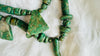 Guatemalita Necklace | Mayan Jade Reproduction Jewelry | Handmade Guatemalan Artisan Accessory.