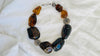 Dramatic Amber Necklace. Antique Sterling Silver Beads. Maximalist Designer Jewelry. IN COMPLIANCE with Etsy Regulations