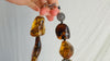 Dramatic Amber Necklace. Antique Sterling Silver Beads. Maximalist Designer Jewelry. IN COMPLIANCE with Etsy Regulations