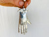 Oaxaca Hand Silver Earrings. La Mano. Mexico. Frida Kahlo