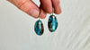 Chrysocolla and Sterling Silver Earrings. Atelier Aadya. 2354