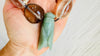 Aventurine Cicada and Smoky Quartz Pendant Necklace. Medicine Necklace. 2317