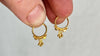 Indian Hoop Earrings. 22kt Solid Gold.