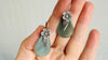 Guatemalan Jade Earrings. Handmade Sterling Silver Jewelry. Mayan Jade Earrings. 4003