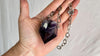 Huge Amethyst Pendant Necklace with Chunky Silver Chain. Maximalist Sterling Silver Jewelry, Unique Statement Jewelry for Women.