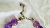 Amethyst & Silver Necklace. Sterling Silver. 2654