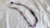 Long Amethyst Necklace. 1175