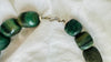 Aventurine Stone Necklace. Handmade Sterling Silver Jewelry. Adjustable.