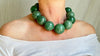 Aventurine Spheres Necklace. Sterling Silver. Adjustable. 2058