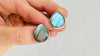 Labradorite Post Earrings. Flashy Blue Stone. Handmade Sterling Silver Jewelry. Small Gift for Her 0928