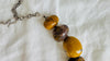 Mookaite & Sterling Silver Necklace. Fantastic Designer Necklace with Sterling Silver Extension Chain.