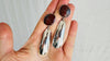 Red Jasper and Silver Earrings. Handcrafted Sterling Silver Jewelry. Made in Mexico. 2190