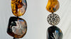 Dramatic Amber Necklace. Antique Sterling Silver Beads. Maximalist Designer Jewelry. IN COMPLIANCE with Etsy Regulations