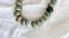 Mayan Guatemalita Jade Graduated Choker Necklace. Guatemalan.