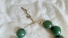 Aventurine Spheres Necklace. Sterling Silver. Adjustable. 2058