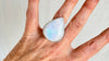 Rainbow Moonstone Ring. Oversized. Adjustable. 1129