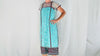 Amuzgo Traje Outfit. Handmade Traditional Dress from Guerrero, Mexico. Turquoise Sundress