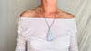 Rainbow Moonstone and Silver Pendant Necklace. SCRATCH N DENT. Sterling Silver Chain. 2286. Natural Stone . Handmade.