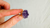 Chunky Amethyst Ring. Handcrafted Sterling Silver. Designer Jewelry. Size 5.75 4018