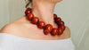 Skully Red Jasper Necklace. Handmade Designer Stone Jewelry. Medicine Necklace.