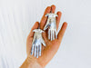 Oaxaca Hand Silver Earrings. La Mano. Mexico. Frida Kahlo