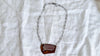 Picasso Jasper Pendant on a Silver Chain. Sterling Silver. 1393