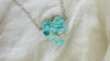 Amazonite Heart Pendant on a Silver Chain. Handcrafted Sterling Silver Jewelry. Gift for Her. 2684