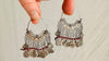 Vintage Uzbek Bukhara Silver Earrings. Very Rare Sterling Silver Treasures. 4158