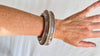 Karen Hill Tribe Sterling Silver SINGLE Bangle. Chunky. Gorgeous. 1079