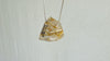 Gold-Rutilated Quartz Crystal Pendant Necklace. Sterling Silver. Atelier Aadya. Medicine Necklace. 2561