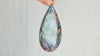 Labradorite Pendant Necklace. Heavy Sterling Silver Chain. 2716