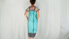 Amuzgo Traje Outfit. Handmade Traditional Dress from Guerrero, Mexico. Turquoise Sundress