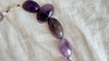 Amethyst & Silver Necklace. Sterling Silver. 1160