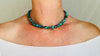 Turquoise Necklace, Natural American Turquoise & Sterling Silver Jewelry, Unique Artisan Design, Gift for Her 2653