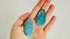 Kewa Pueblo Slab Earrings. Natural Turquoise Jewelry. Handmade Native American Earrings. 4033