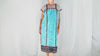 Amuzgo Traje Outfit. Handmade Traditional Dress from Guerrero, Mexico. Turquoise Sundress