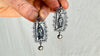 Virgin of Guadalupe Earrings. Sterling Silver. Mexico. Southwest. 0408