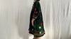 Vintage Uzbek Suzani Hand-Embroidered Velvet Dress. XS-M