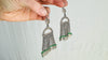 Vintage Uzbek Bukhara Silver Earrings. Very Rare Sterling Silver Treasures. 4172