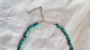 American Turquoise Necklace. Southwest Style Jewelry. Handmade Sterling Silver Choker. 1252