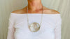 Huge Natural Quartz & Silver Pendant Necklace. Atelier Aadya. Medicine Necklace.